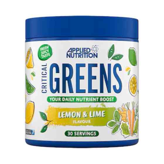 Суперфуд-комплекс зелених рослин Applied Nutrition CRITICAL GREENS 150G (LEMON AND LIME) Луцьк