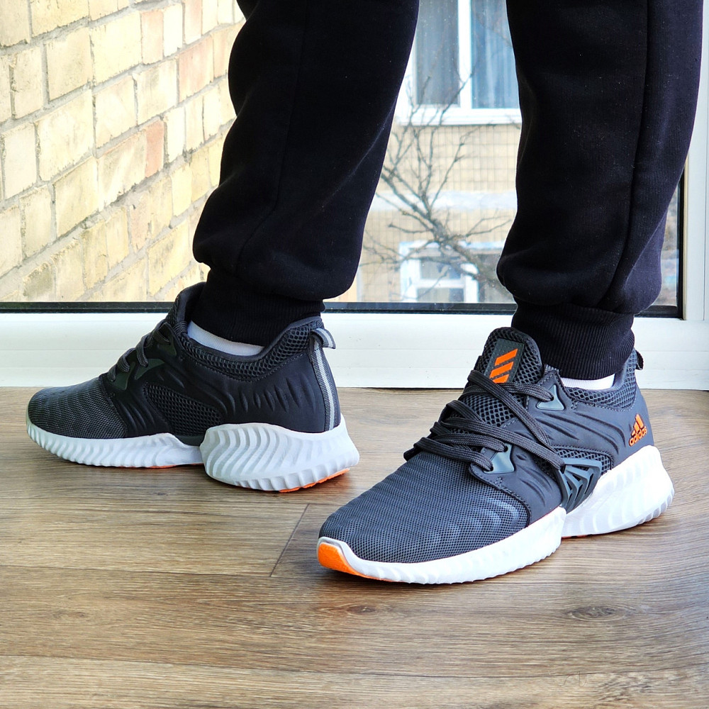Кросівки Чоловічі Adidas Alphabounce Сірі Адідас (розміри: 42,43,44,45) Відео Огляд Дніпро - фото 3