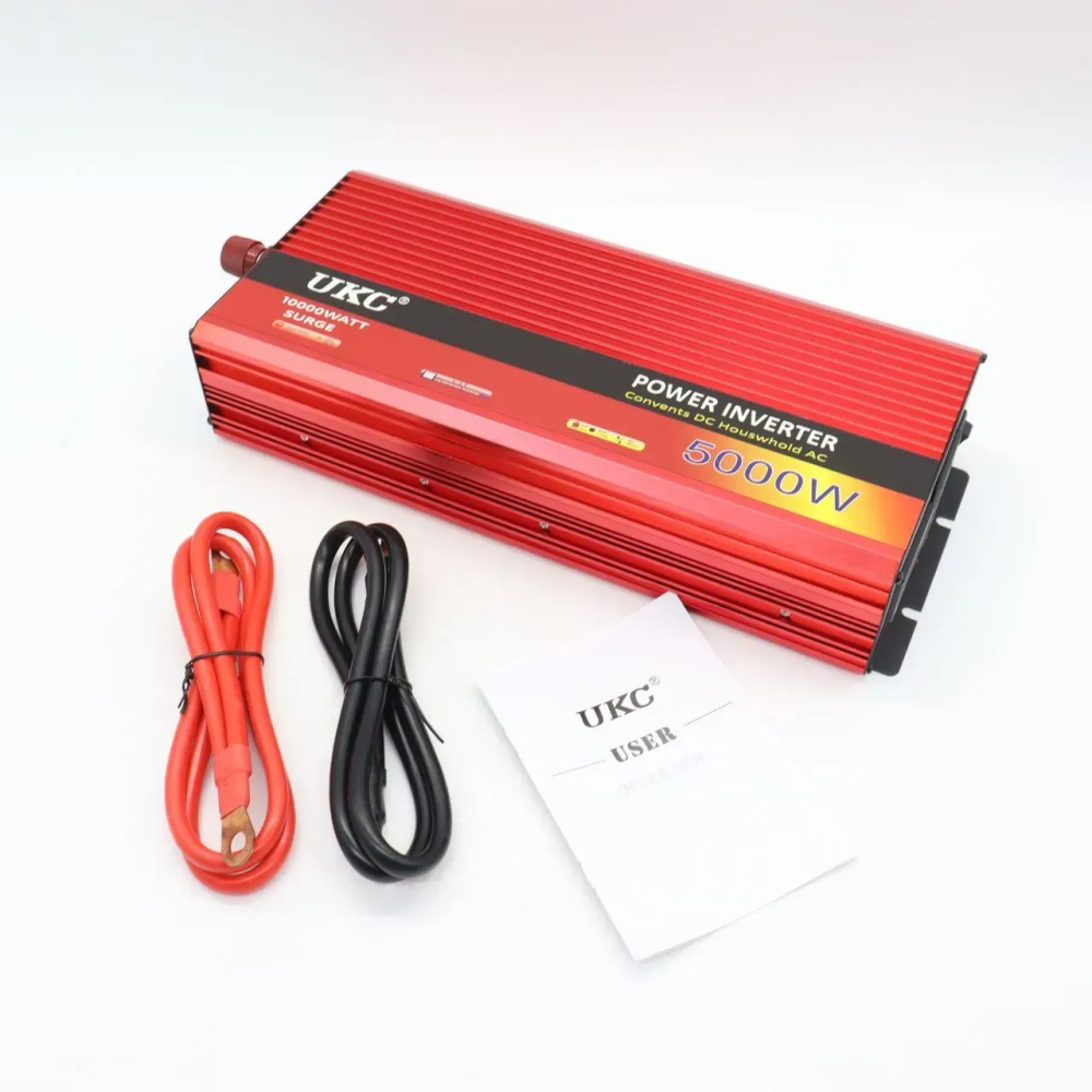Инвертор преобразователь напряжения UKC AR-5000M BR-5000M AC/DC 12V-220V 5000W Винница - изображение 2