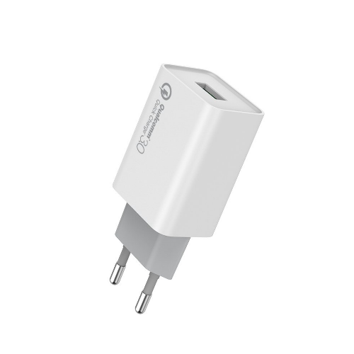 Зарядний пристрій мережевий USB 3,0A QC 18W білий ColorWay CW-CHS013Q-WT Житомир