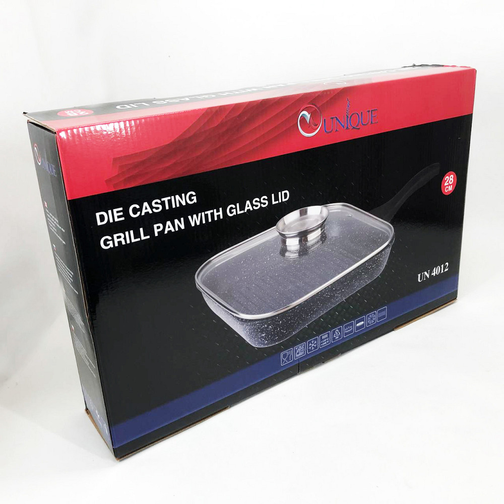 Якісні кухонні сковорідки UNIQUE, Сковорода алюмінієва з антипригарним покриттям, Сковорода надовго JW-95 Івано-Франківськ - фото 6