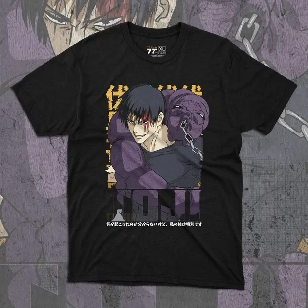 Футболка для підлітка хлопчика з принтом Магическая битва Тодзі Фусігуро 4 Розмір 160 Anime10957 Дніпро - фото 1