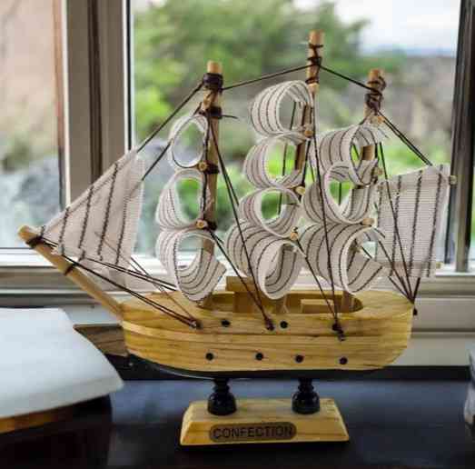 Корабль сувенирный деревянный Киев