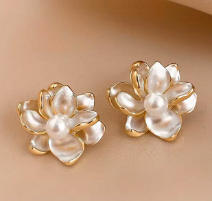 Серьги женские Лотосы Киев - изображение 1