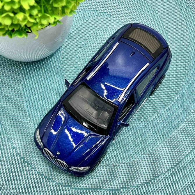 Машина джип Автосвіт BMW x6 металева інерційна 14см Синя (AP-1759) Чернігів - фото 9