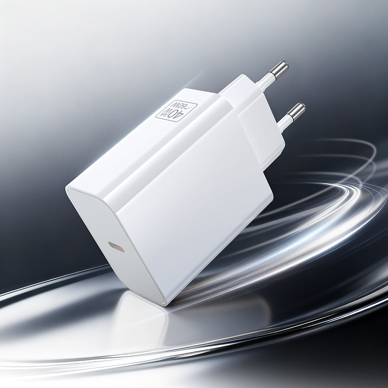 Сетевое зарядное устройство BOROFONE BA109A Star single port PD40W charger (EU) White Одесса - изображение 9