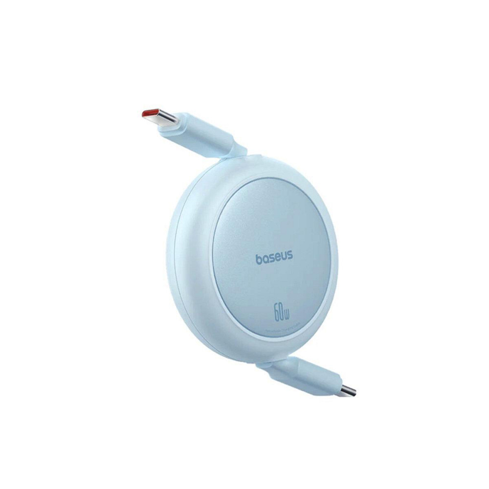 Кабель Baseus Free2Pull Mini Charging Cable USB-C to USB-C 60W 1m Galaxy Blue P10364500311-01 Одеса - фото 6
