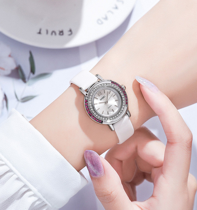 Skmei 1855SIWT Silver-White SBR Київ - фото 3