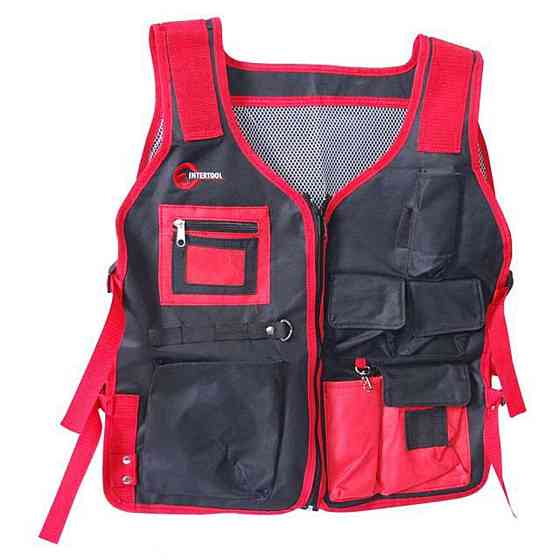 Жилет слюсарно-будівельний, 7 кишень, поліестер Мукачево