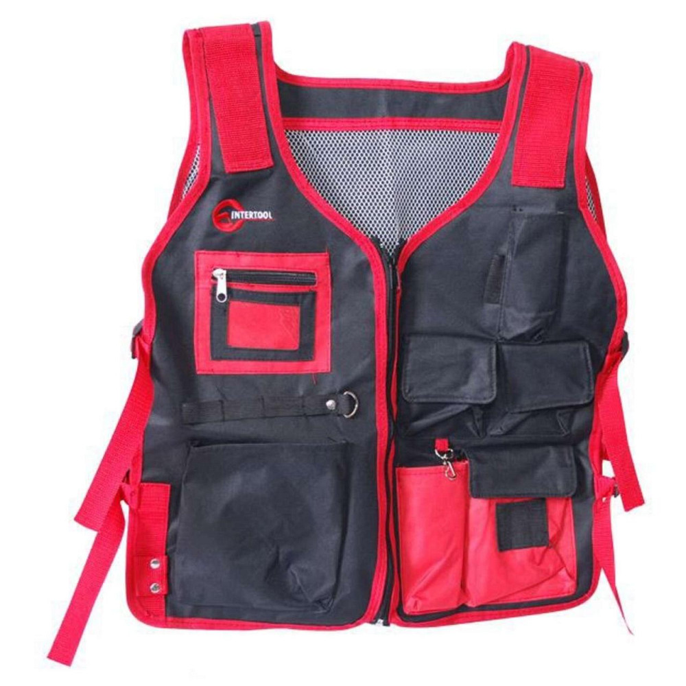 Жилет слюсарно-будівельний, 7 кишень, поліестер Мукачево - фото 1