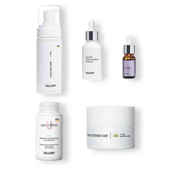 Базовий набір для догляду за нормальною шкірою Зимовий догляд Hillary Winter care for normal skin Київ
