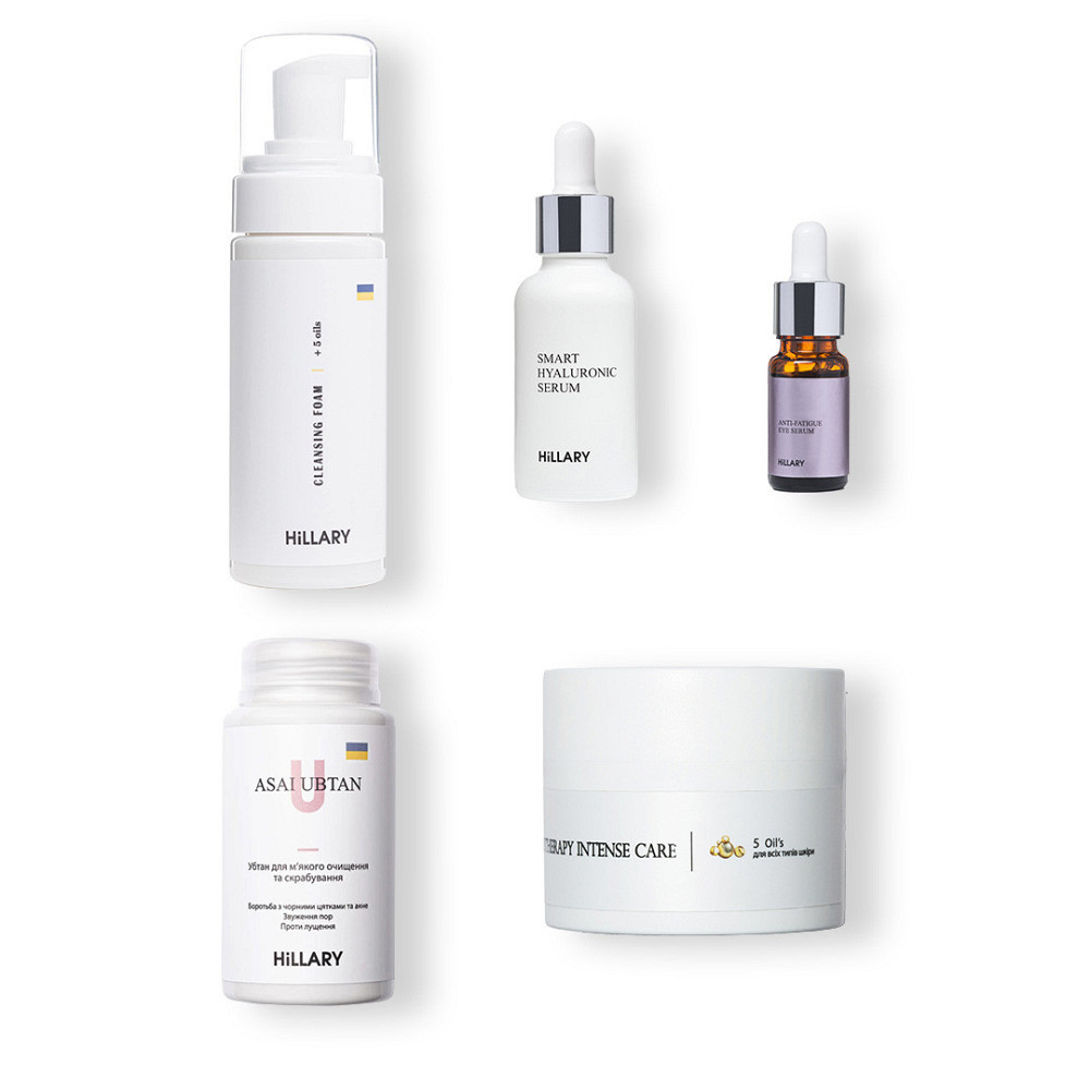 Базовий набір для догляду за нормальною шкірою Зимовий догляд Hillary Winter care for normal skin Київ - фото 1