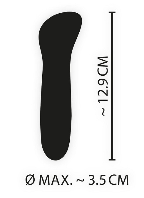 Синій міні вібромасажер Cuties Mini Vibrator із 7 різними вібраційними режимами Sex Aura Київ - фото 7