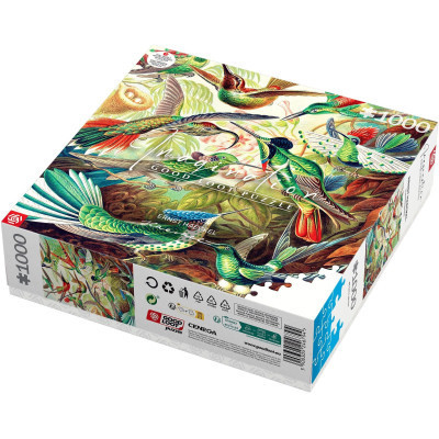 Пазл GoodLoot Imagination: Ernst Haeckel Hummingbirds/Kolibry 1000 елементів (5908305246794) Вінниця - фото 7