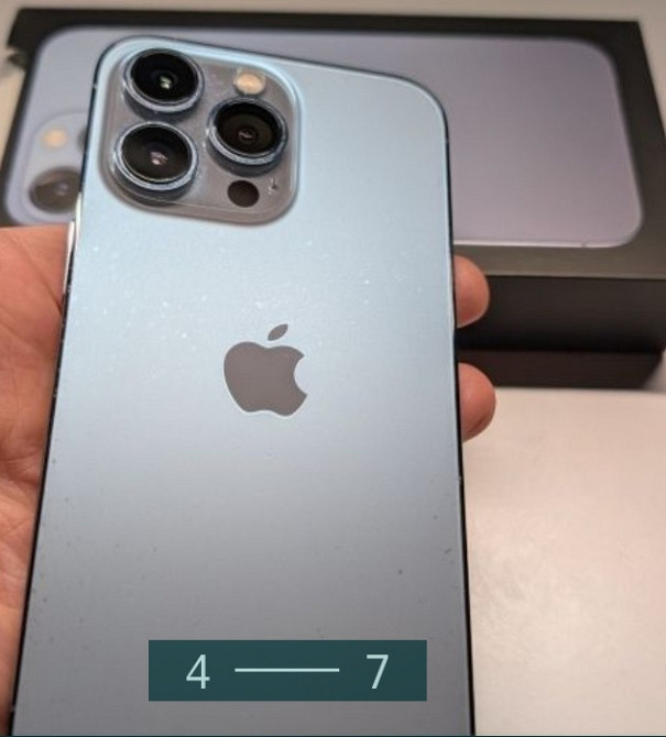 Айфон iPhone 13 Pro 128Gb. Sierra Blue. Київ - фото 4