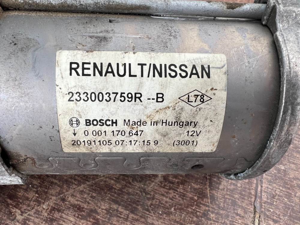 Стартер старт/стоп Renault Kangoo 1.5 dci 2008-2025 (233003759R) Ковель - фото 4
