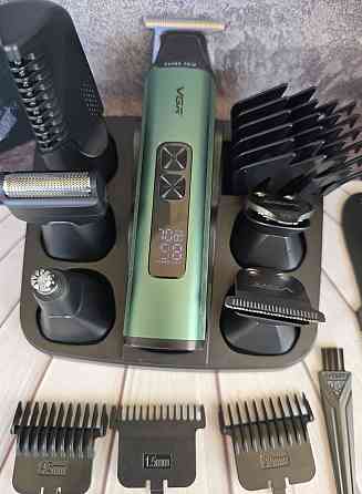 Професійний набір VGR 117 тример голови бороди  носа машинка для стрижки. Харків