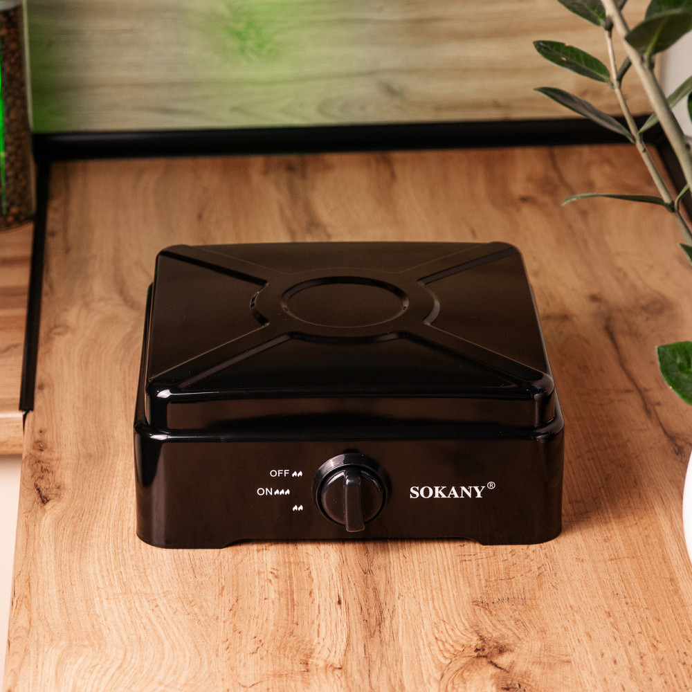 Одноконфорочна газова плита SK-07005 2,2 кВт компактна для дому, дачі та подорожей Одеса - фото 7