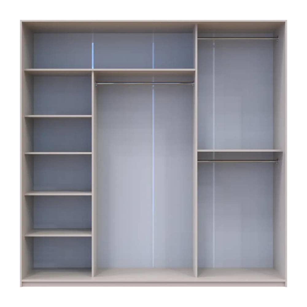 Шафа-купе Doros Сіті Лайт Кашемір 3 ДСП 225х60х225 (80736377) Львів - фото 4