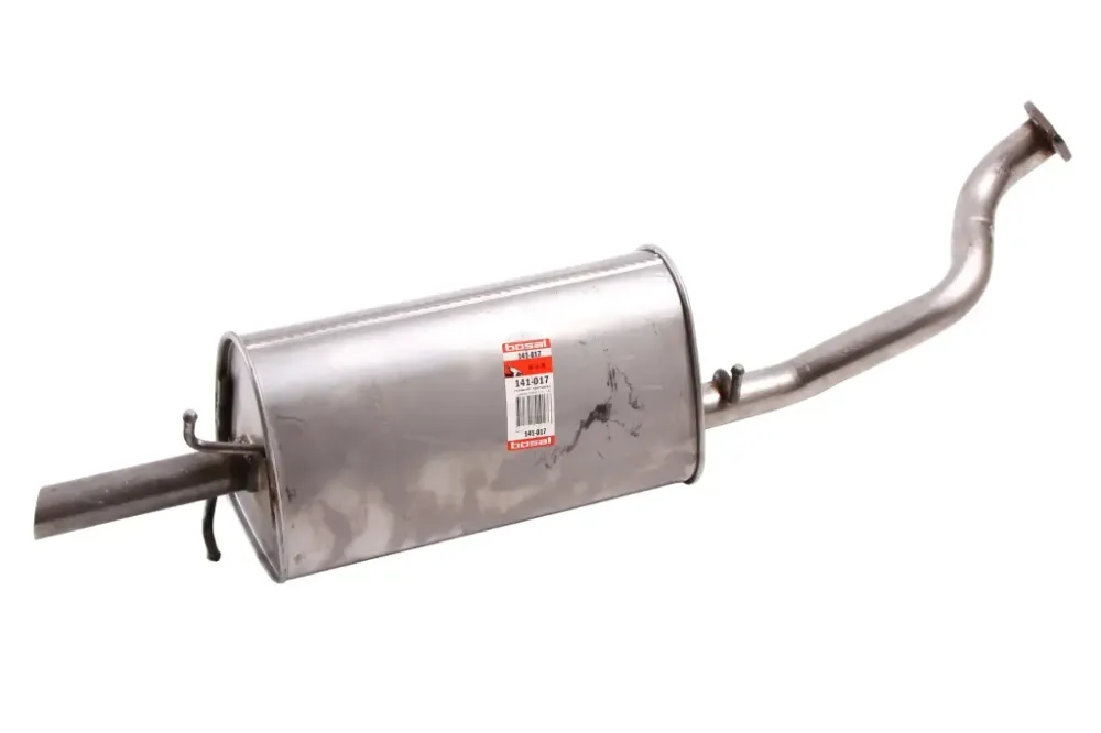 Глушитель Lanos хетчбек Bosal нерж. треугольный Винница - изображение 1