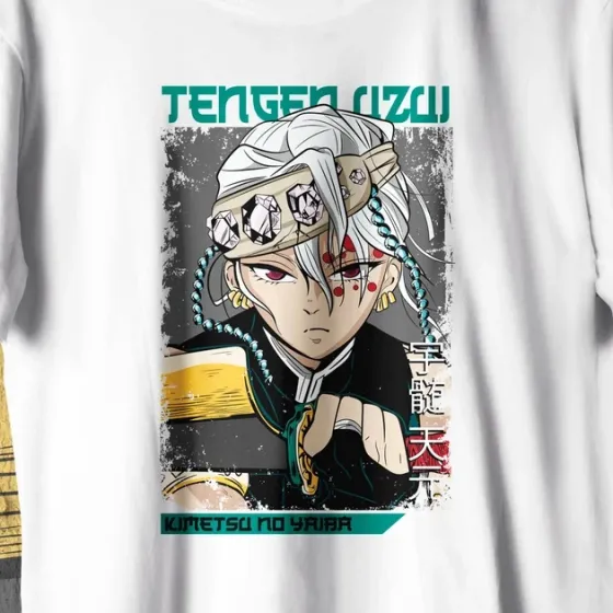 Футболка для підлітка хлопчика з принтом Клинок, рассекающий демонов Тенген Узуй 2 WE Розмір 160 Anime10373 Дніпро