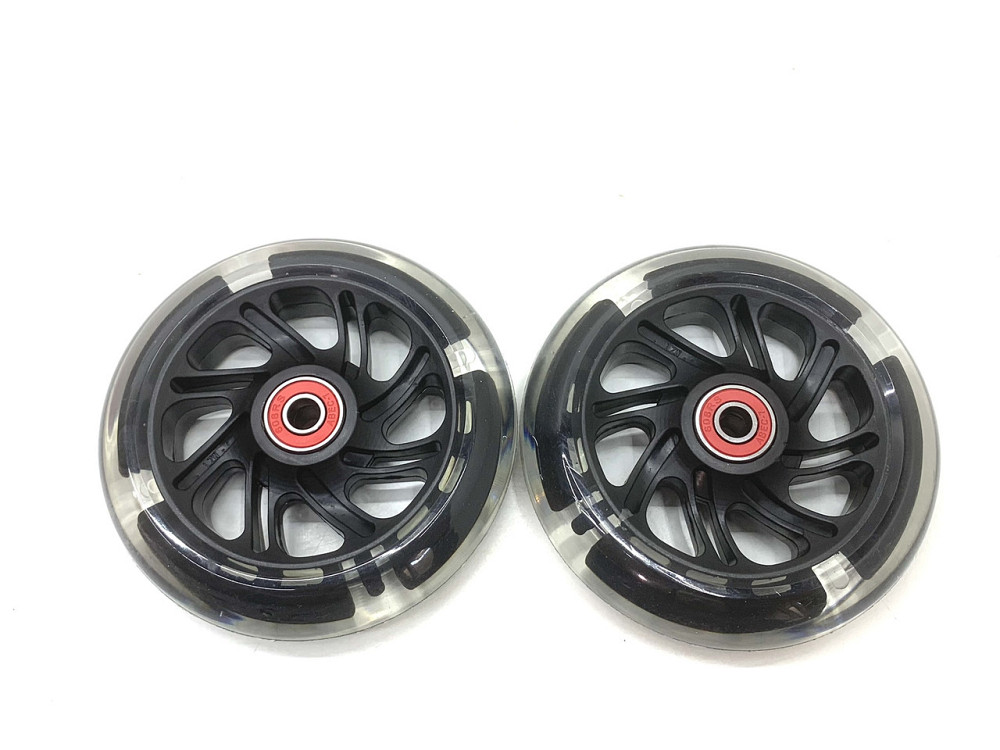 Колеса для самокату Best Scooter 2шт алюміній 120 мм PU Чорний (YT-74009/113) Чернігів - фото 3