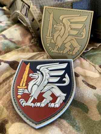 3D патч / шеврон “81 ОДШБр ДШВ ЗСУ” парадний Запоріжжя