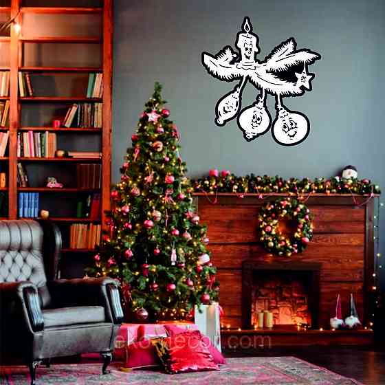 Декоративне настінне Панно «Новий рік», Декор на стену Київ