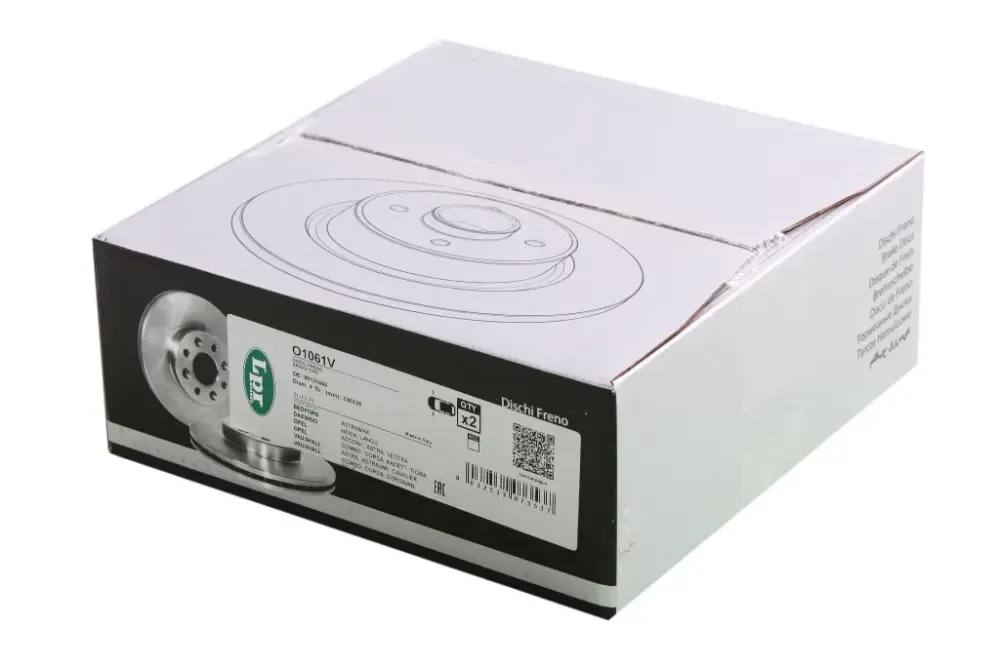 Диск тормозной Lanos 1.5 передний LPR (2 шт.) Винница - изображение 3