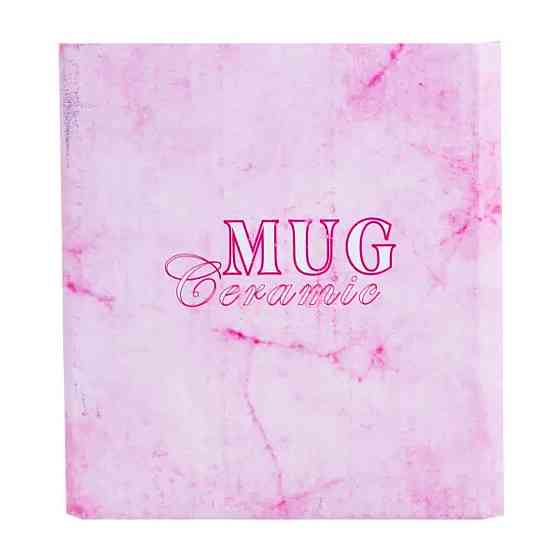 TS Kitchen Чашка порцелянова з малюнком єдинорога 400 мл Aura Блакитна HP7187BL Коломыя