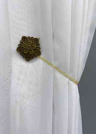 Магніти для штор і гардин Карпати набір 2 шт Бронзовий (81-144) Київ