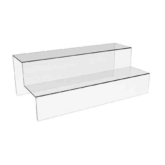 Гірка EKOSTAR під товар на 2 сходинки з акрилу 350х170х120 Київ