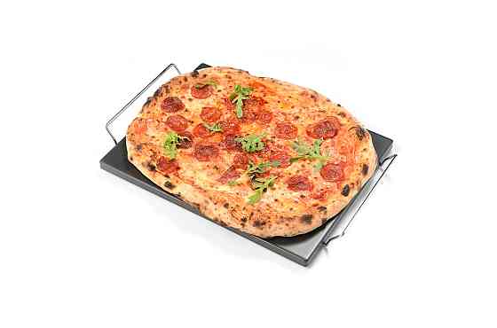 Камінь для піци прямокутний 38x30 см з підставкою GRILLI 300380 Код: 012334 Рівне