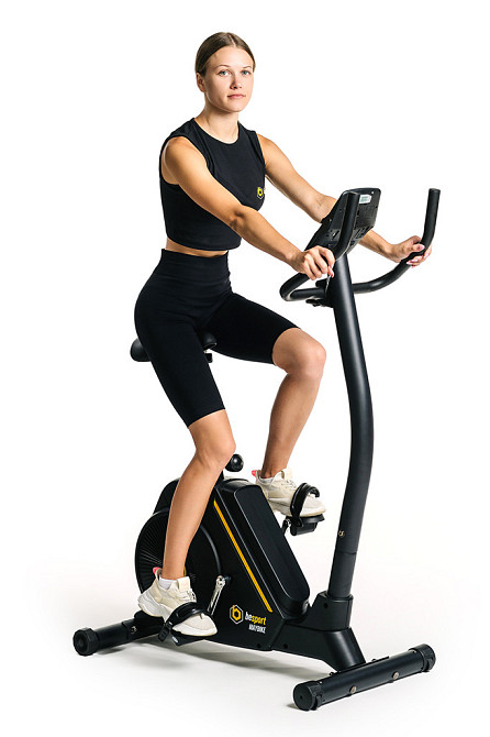 Велотренажер магнитный Besport MAYBIKE черный, Кардиотренажер велотренажер для дома до 110 кг с блютузом Киев - изображение 8