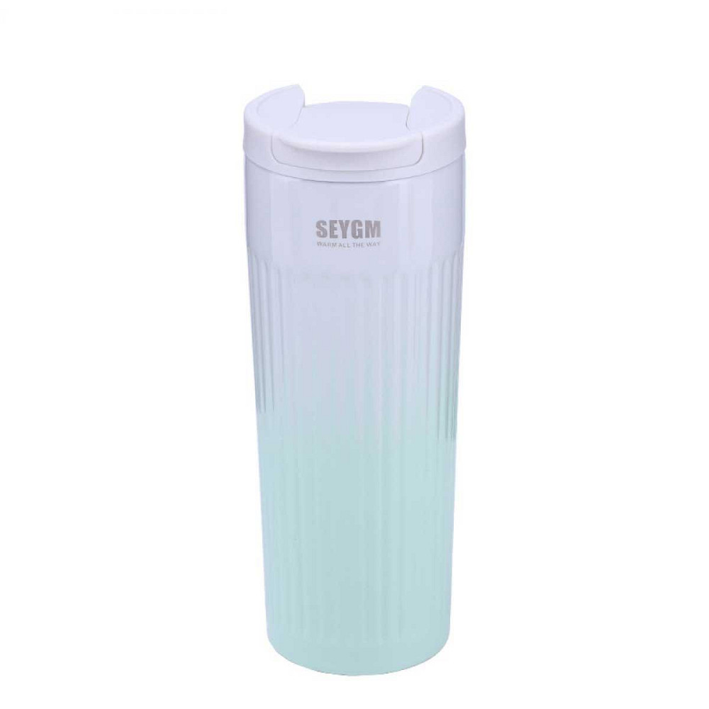 Термос 500 мл з нержавіючої сталі, зелений Київ - фото 3