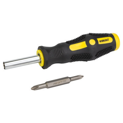 Викрутка Sigma з двосторонніми бітами 4в1 + адаптер CrV (4002171) Вінниця - фото 5