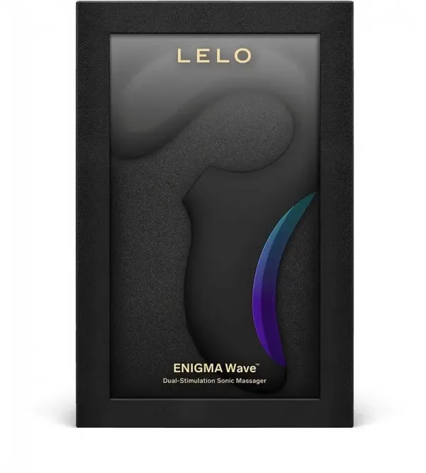Кліторально-вагінальний звуковий стимулятор LELO Enigma WAVE Black Львів - фото 6