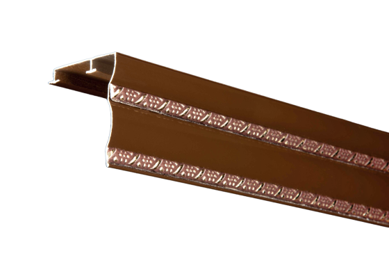 Алюминиевый карниз для штор БР-11 двухрядный Беж 2.5 Бровары