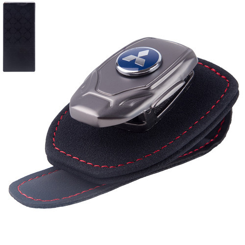 Кожаный держатель-зажим для очков MITSUBISHI Харьков - изображение 1