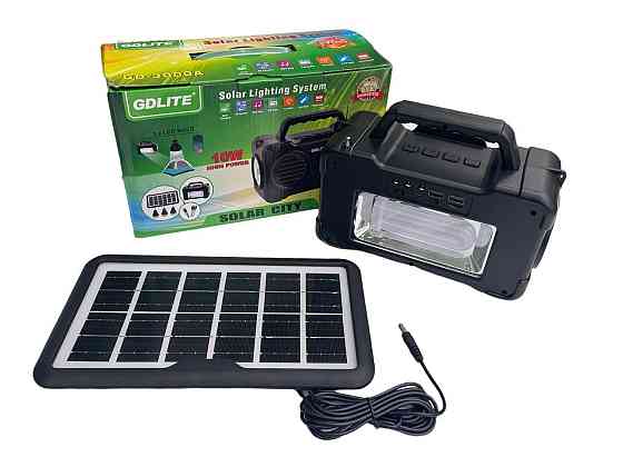 Універсальна сонячна станція GDLite GD-3000A / Power Bank повір банк / Радіо usb bloetooth Чернівці