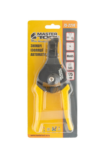 Знімач ізоляції автоматичний MASTERTOOL 0.8-8.0 мм² SK5 75-2274 Коломыя - изображение 6