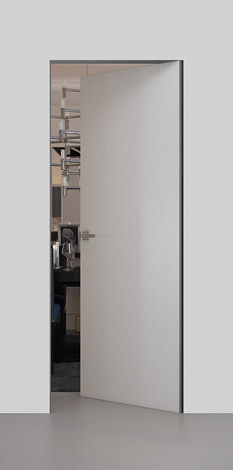 Двері ТМ Папа Карло Prime-AL INSIDE(С) "Прихованого монтажу" під фарбування Київ - фото 1