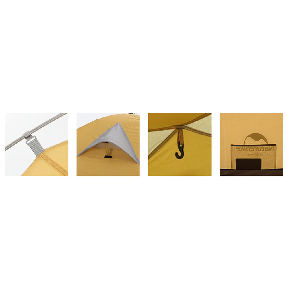 Чотиримісний намет Naturehike P-Series CNK2300ZP028 (Сірий) Київ - фото 7