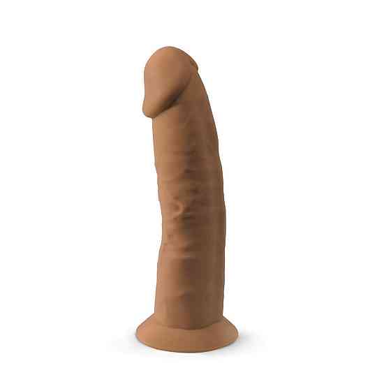 Фалоімітатор SilexD Henry Caramel (MODEL 2 size 7.5in), двошаровий, силікон + Silexpan, діаметр 4,8 см Sex Aura Київ