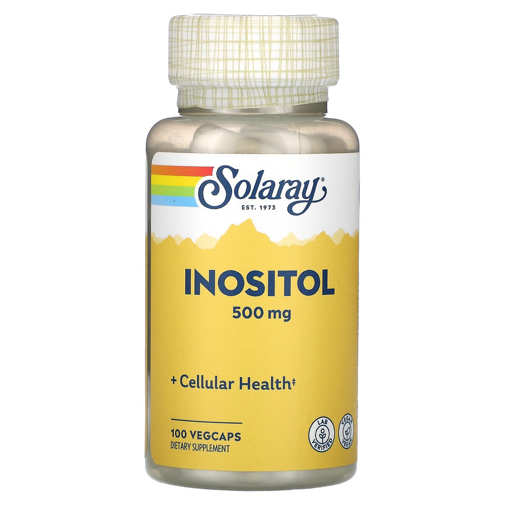 Інозитол (Inositol) Solaray, 500 мг 100 капсул Київ - фото 1