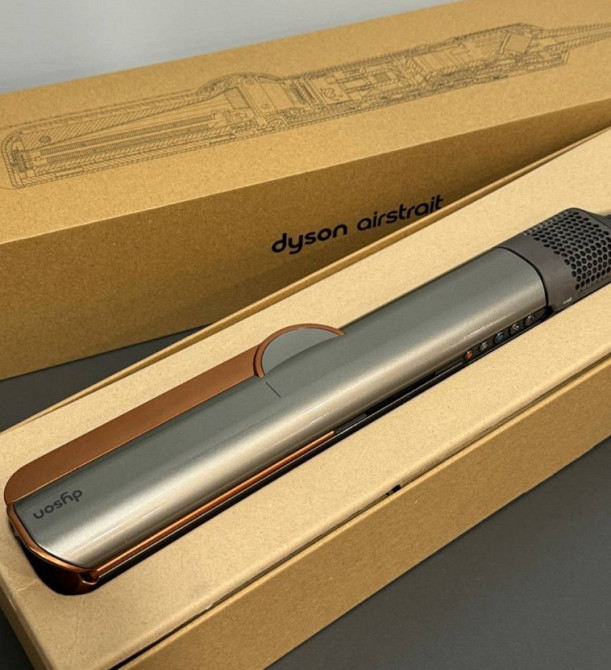 Випрямляч для волосся Dyson Airstrait Nickel/Copper (401321-01) Харків - фото 7