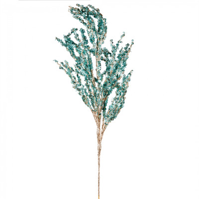 Декоративная ветвь YES! Fun бирюзовая, 83 см (974755) Винница - изображение 1