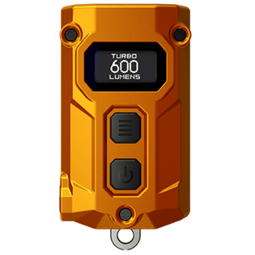 Ліхтар брелок Nitecore TINI 3 2xNiteLab UHE LED 600 лм USB-C (5 режимів) Помаранчевий Київ - фото 2