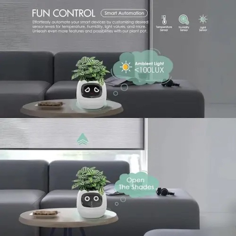 Розумний горщик для рослин Ivy Smart Planter, Білий Київ - фото 3