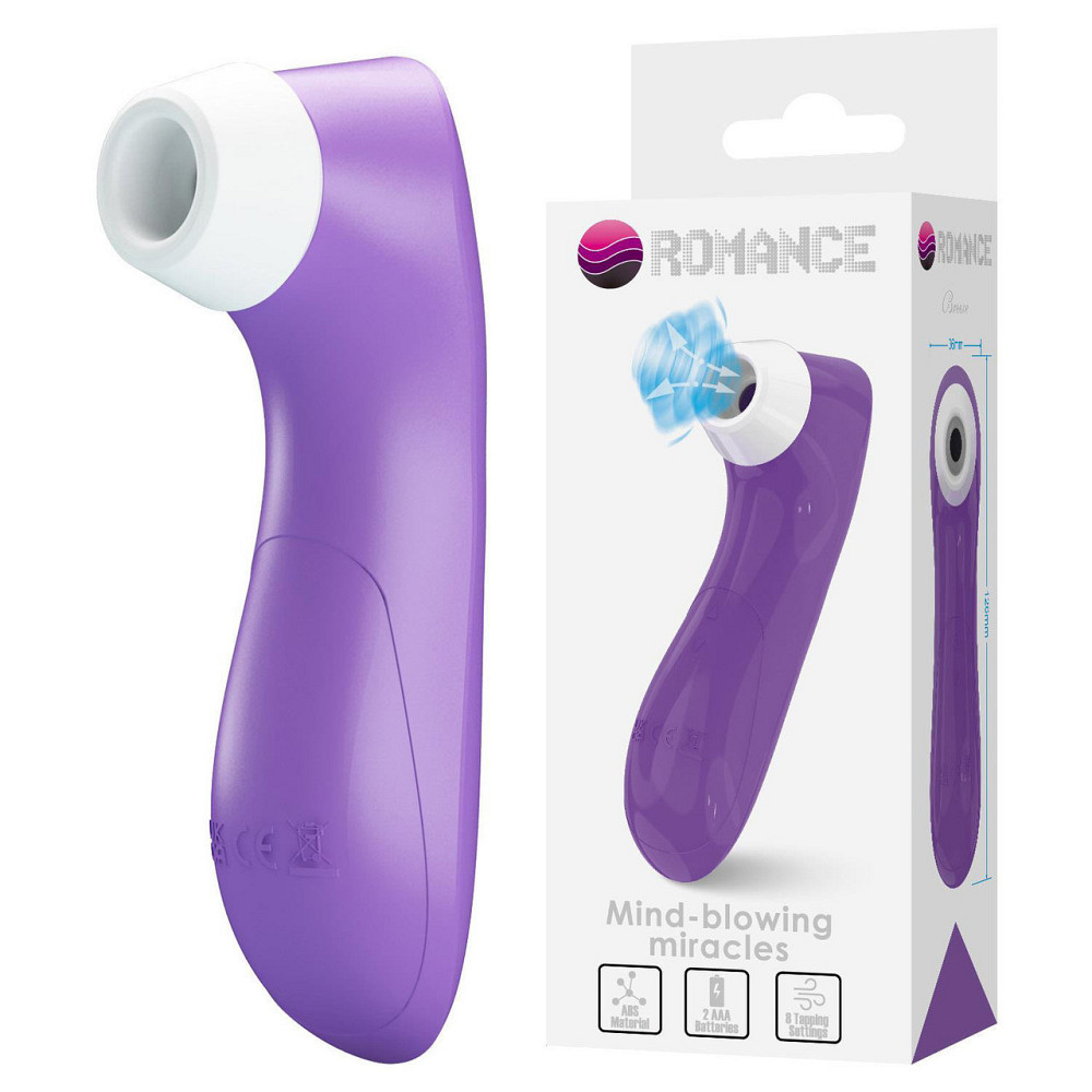 Вакуумний стимулятор - Romance Sucking Pleasure Stimulator Breeze Purple Sex Aura Київ - фото 1
